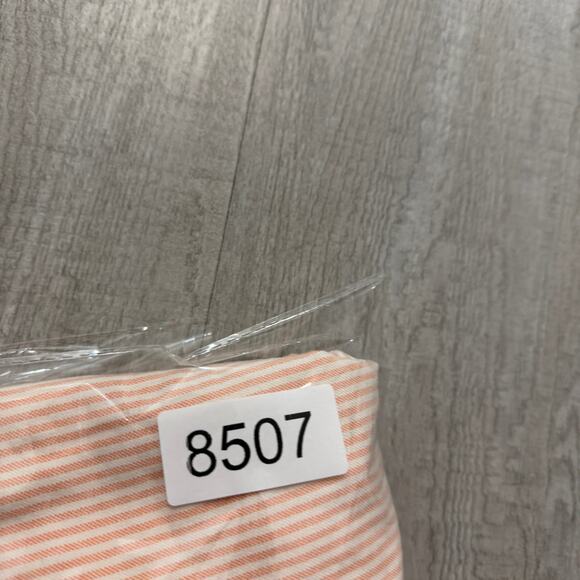 Polo Ralph Lauren Button Shirt Men's 16.5 - 32 Orange Striped Preppy Pony Cotton - Picture 7 of 7